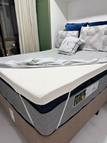 Pillow Top Cama Casal - Novo