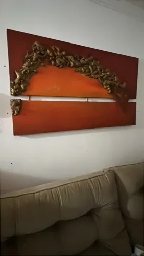 Quadro pintado a mão
