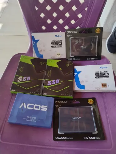 SSDS 128gb novos lacrados promoção