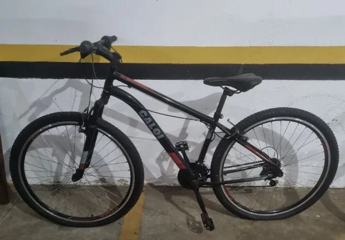 Bicicleta Adulto ARO 29  CALOI TWO NINER  COM 21 MARCHAS, FREIO V-BRAKE AÇO