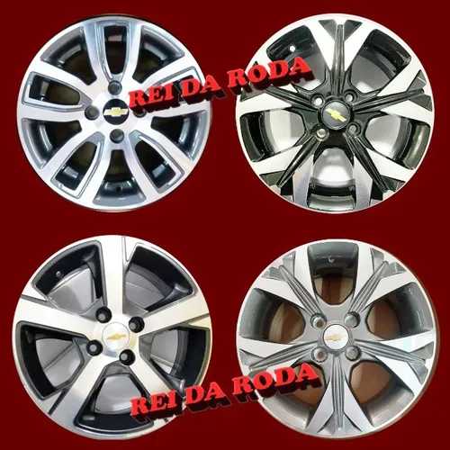 Jogo de Rodas ARO14- Modelos Variados - GM - Onix - A partir R$2.190,00