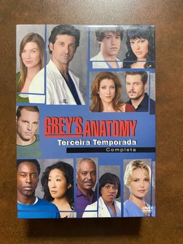 DVDs - Greys Anatomy - 3* Temporada Completa 