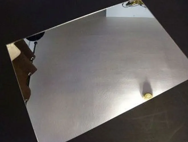 Chapa de Acrílico espelhado 1 X 2 M 3mm Prata