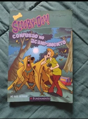 Livro Scooby-Doo infanto juvenil