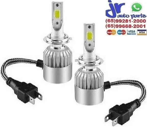 Lâmpada Ultra LED Tay Tech  H7 6000K 12V 24V