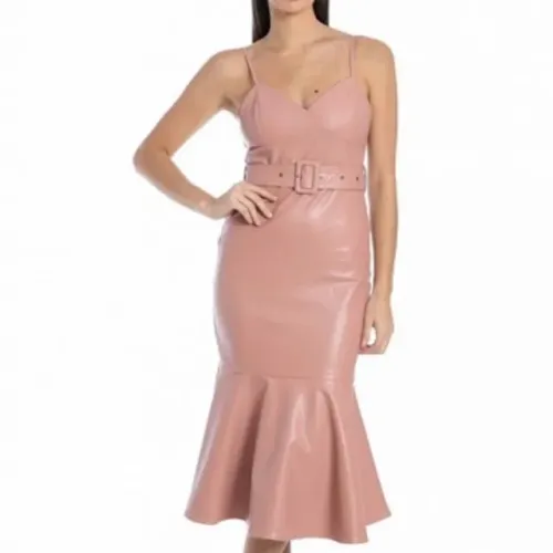 Vestido Sereia couro marca Mamô Rosê