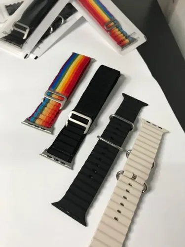 Pulseiras para Smartwatch Ultra 44/45/49 mm Oceano e  Alpinista tecido 