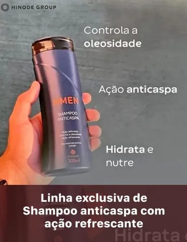 Shampoo Anticaspa 2 Em 1 alto poder contra as caspas 