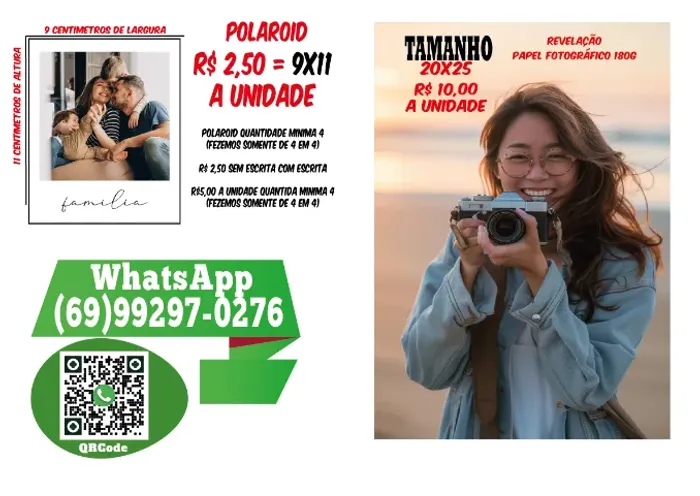 Polaroid - Revelação Fotográfica