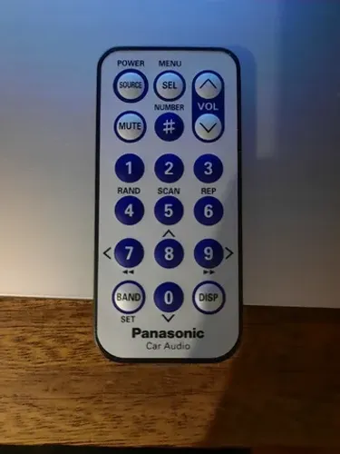 Controle Remoto para Som Automotivo Panasonic