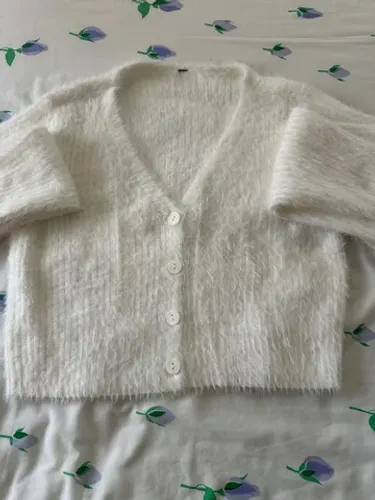 Casaquinho branco Zara 