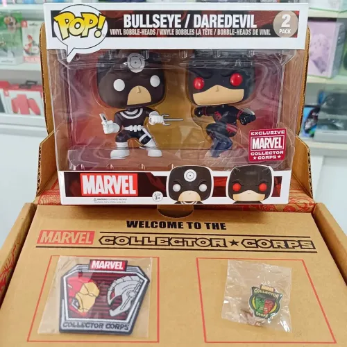Funko Pop Marvel Collector Corps - Bullseye/Daredevil