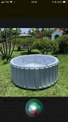 Banheira ecospa defeito entrega parcelo