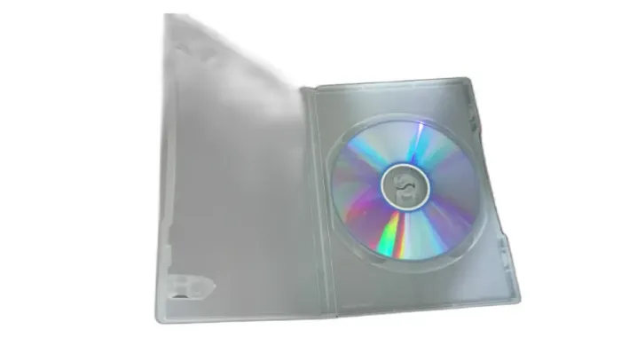 Caixa case box porta discos com 5 unidades (cd, dvd, blu-ray, video-game)