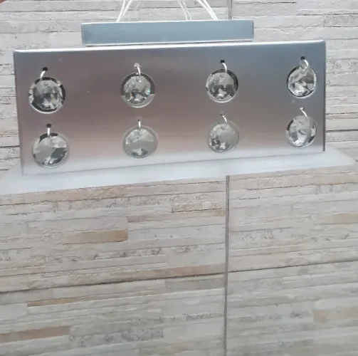 LUSTRE QUADRADO DE TETO, LINDO!