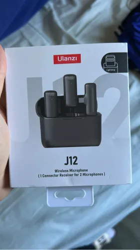 Microfone Ulanzi J12 Lightning iPhone