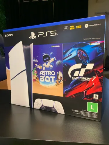 PlayStation 5 slim com 2 jogos novo 