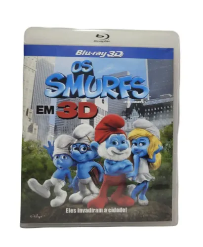 Blu-ray 3D Os Smurfs