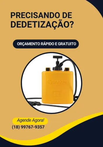 Dedetização em geral 