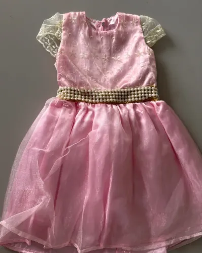 Vestido rosa princesa no tam 4