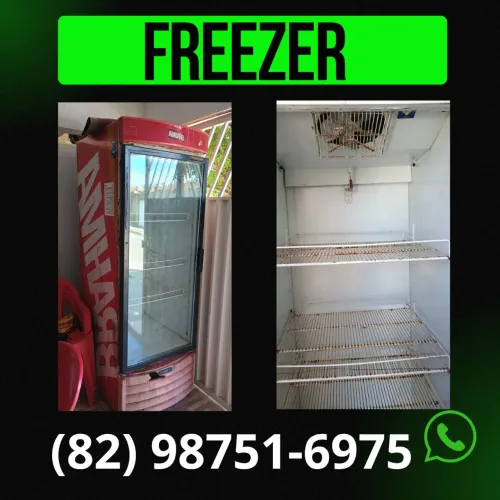 Freezer metal frio expositor 