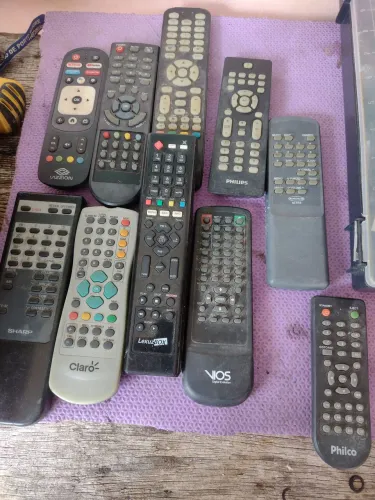 Lote de controles remoto sem teste