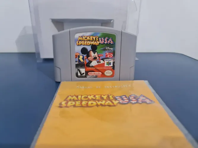 Mickey's Speedway USA - Nintendo 64 - Sem caixa Nacional