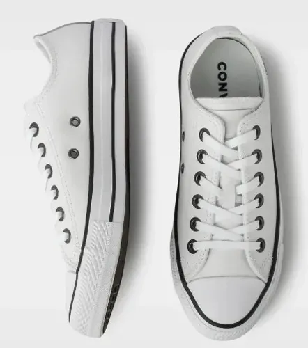 TÊNIS UNISSEX CHUCK TAYLOR ALL STAR MOVE - BRANCO - COURO