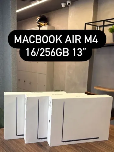MacBook Air 13' M4 16/256 Lacrado  na cor Skyblue ou Midnight lacrado com garantia 1 ano.