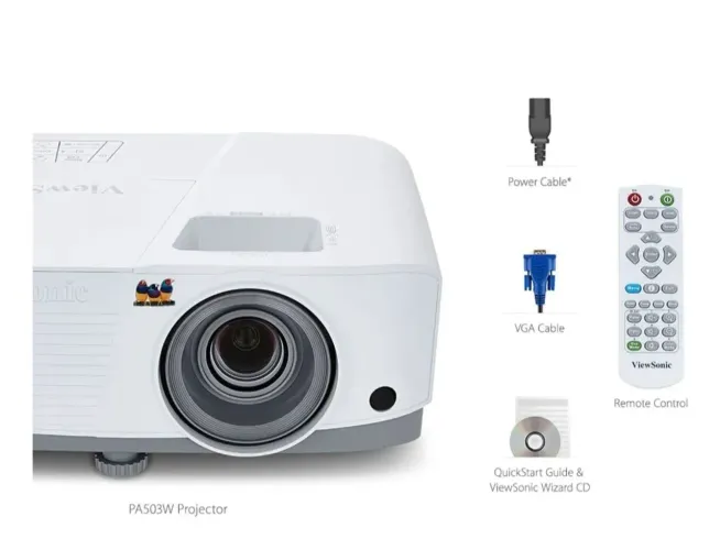 Projetor ViewSonic PA503W - Qualidade de imagem superior