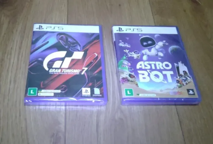 Jogos PS5 - Gran Turismo 7 e/ou Astro Bot (preço da unidade)
