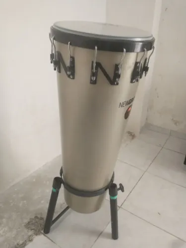Vendo timbal Newgroove + suport + bag
