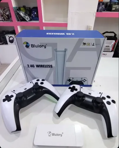 Vídeo game com dois controles jogos inclusos Entregamos com Garantia