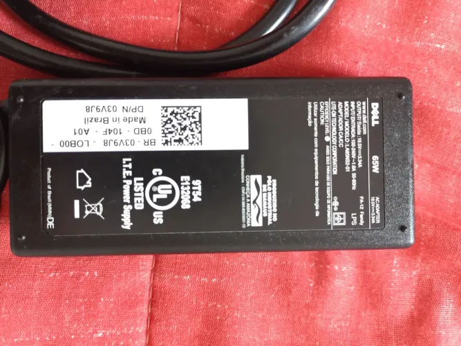 Carregador Dell 65W para Notebook
