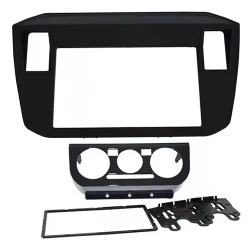 Moldura Frente 2 Din Up 17/18 Para Multimidia Black Piano
