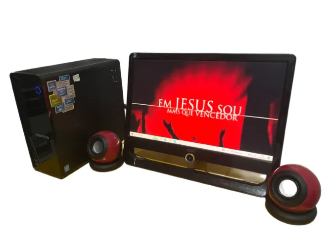 Computador Positivo Completo com Monitor