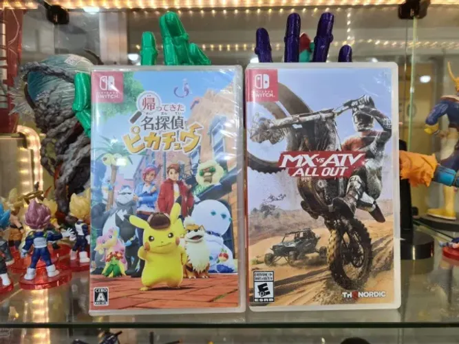 Jogos Nintendo Swicht - Aceito Cartão