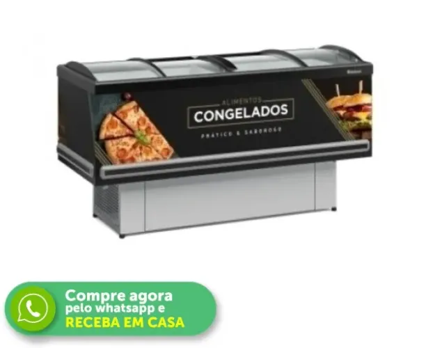 Ilha de Congelados Gelopar 2M Adesivada