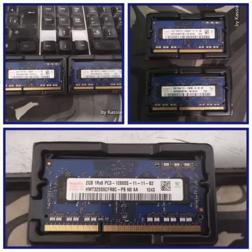 memórias 2gb-ddr3/Sodimm Notebook marca Hynix originais testadas