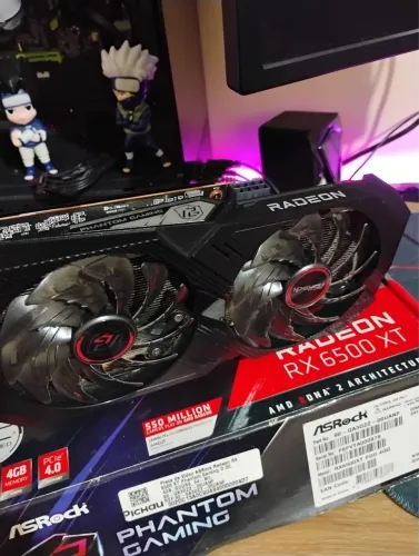 Placa de vídeo RX6500 xt