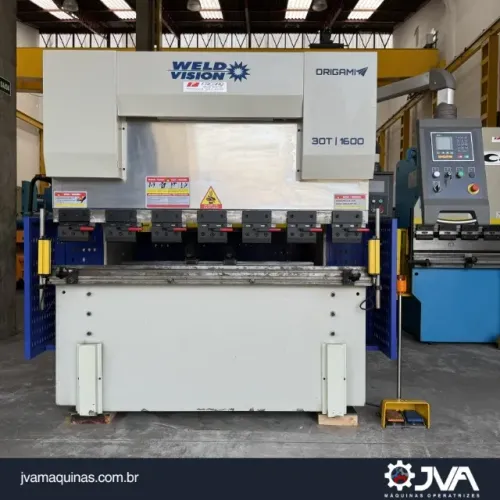 DOBRADEIRA HIDRÁULICA CN WELD VISION ORIGAMI 30T/1600