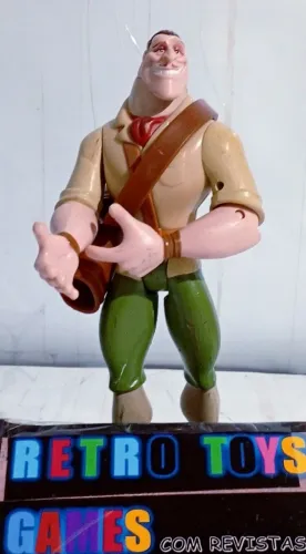 Boneco Clayton Vilão Tarzan Disney 
