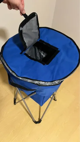 Bolsa térmica dobrável com suporte (Cooler) 62 Litros