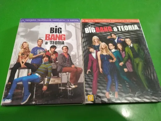 DVDs big bang a teoria - temporadas 3 e 6 completas!