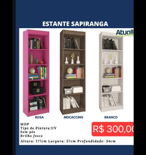 Estante Sapiranga (leia a descrição)