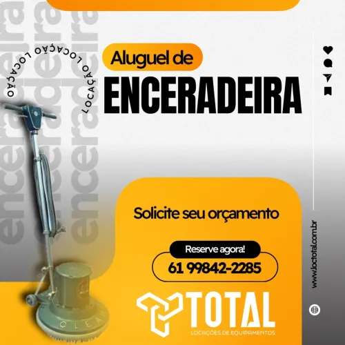 Aluguel de Enceradeira