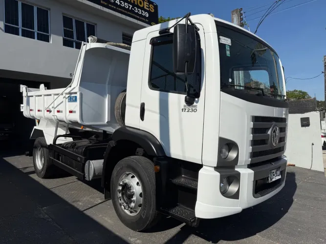Vw 17230 2022 caçamba basculante super novo