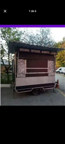Trailer Food Truck Marmitex - Refeições e Lanches