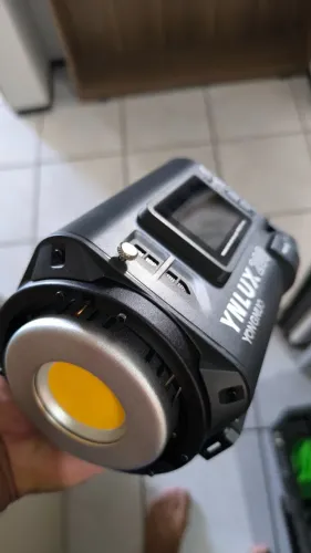 led estudio 200w yongnuo lux 5600k impecavel