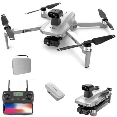 Drone Kf102 Max - Câmera 4k Ultra Hd, Gimbal 2 Eixos, 1,2 Km (Semi novo)